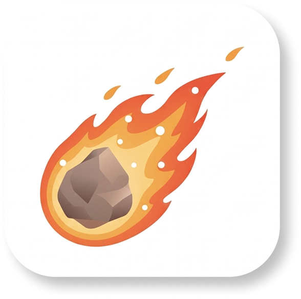 Meteor emoji